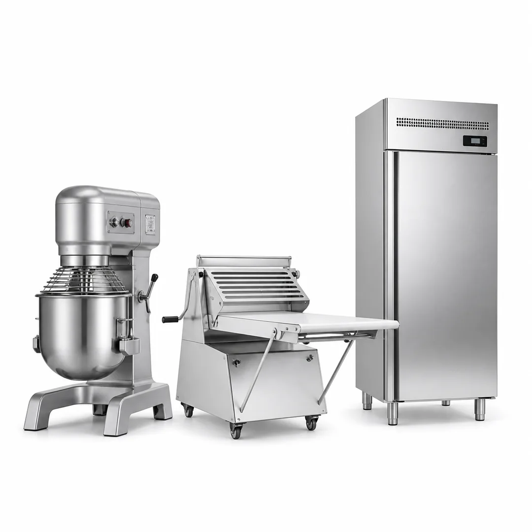 Commercial bakery, preparation and refrigeration equipment