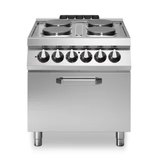 Electric Range – 4 Round Plates with Electric Static Oven