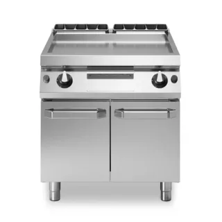 Gas Griddle – Smooth Mild Steel Plate – Cabinet With Doors