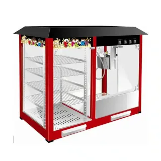 Popcorn Machine & Warming Showcase