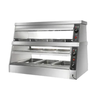 Food Display Warmer – 3 Pans