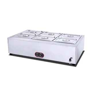 Bain Mari 6 GN – Stainless Steel