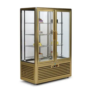 باب مزدوج لعرض الكيك – FG828L2-AL